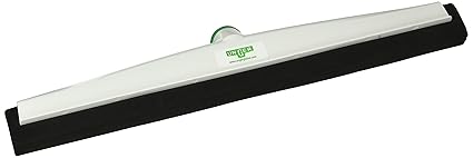 Unger Pm45a Sanitary Standard Floor Squeegee, 18 Inch Blade, White Plastic/Black Rubber
