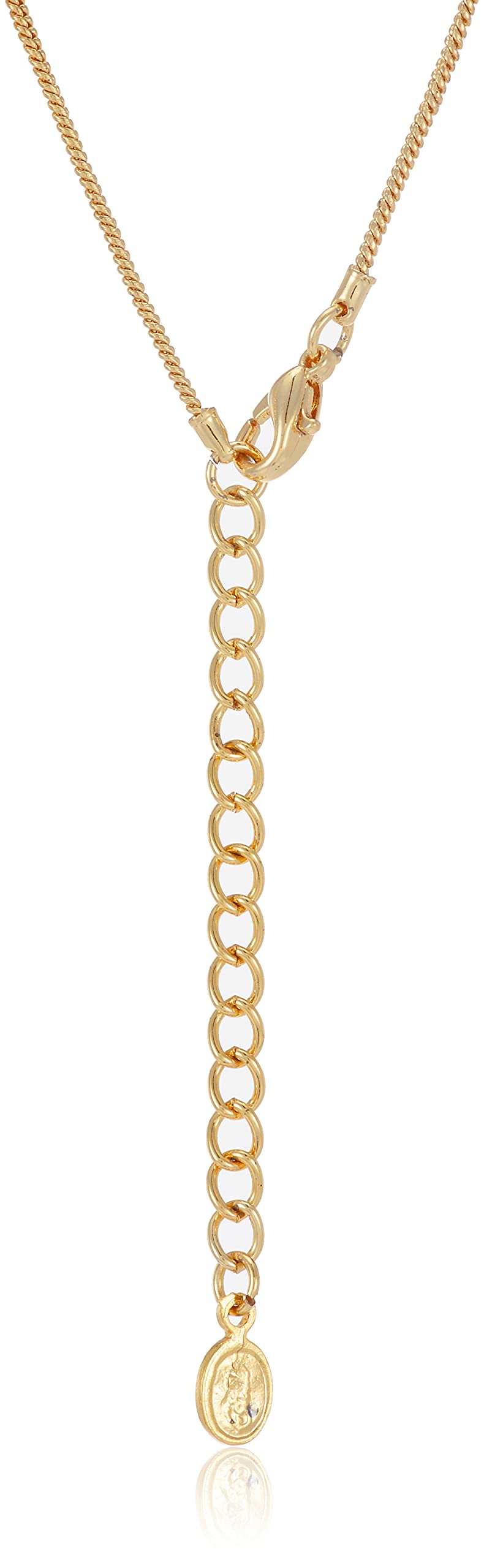 24Kt Plated Pendant Set with Earrings