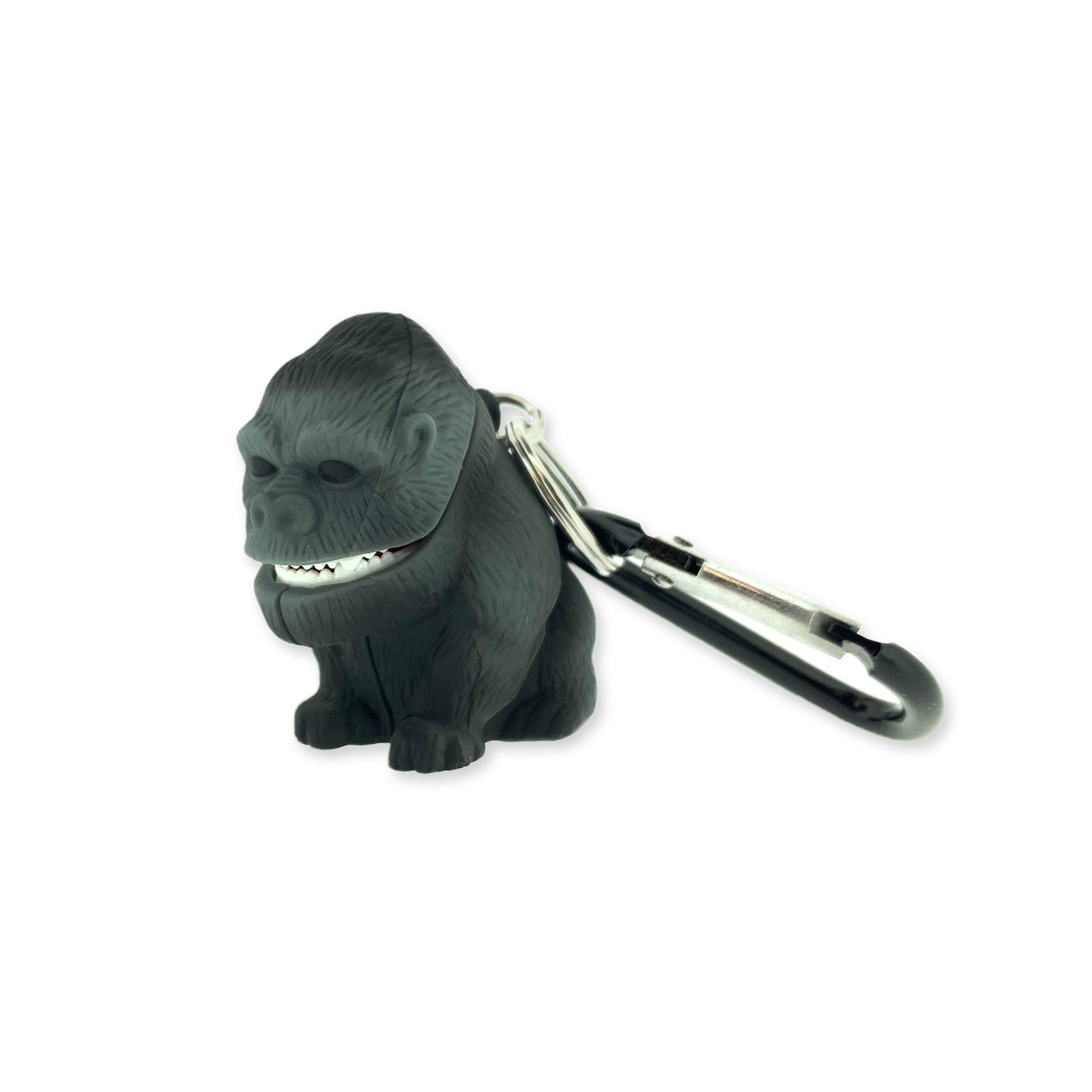 Big Discoveries WildLight Animal Carabiner Flashlight - Fun Mini Keychain Flash Lights for Kids, Nurses, Camping