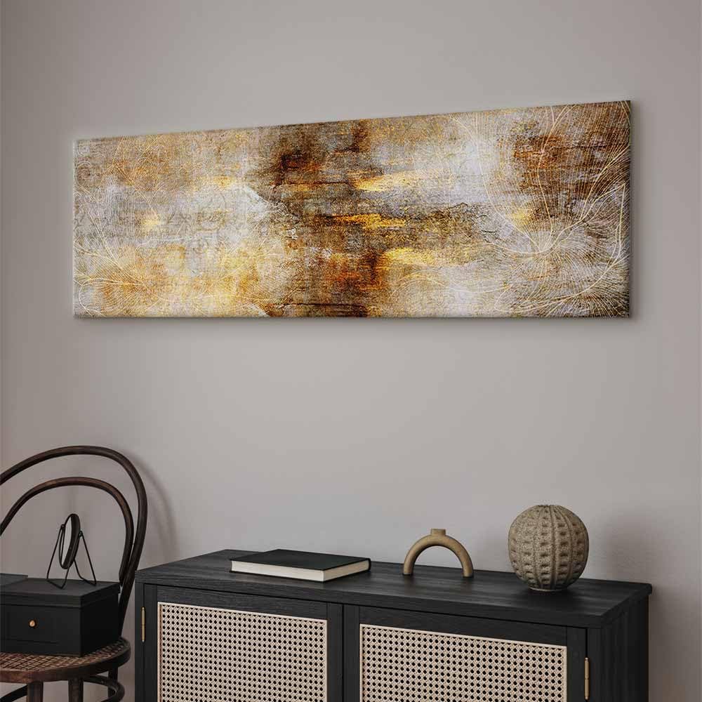 B&D XXL   Peinture Acrylique Abstrait 135x45 Cm   Effet Texturé Ou Coup De Pinceau   Décoration Avec Finition Faite à La Main   Finition Artisanale   Abstrait Coloré Peinture A A 0001 B B