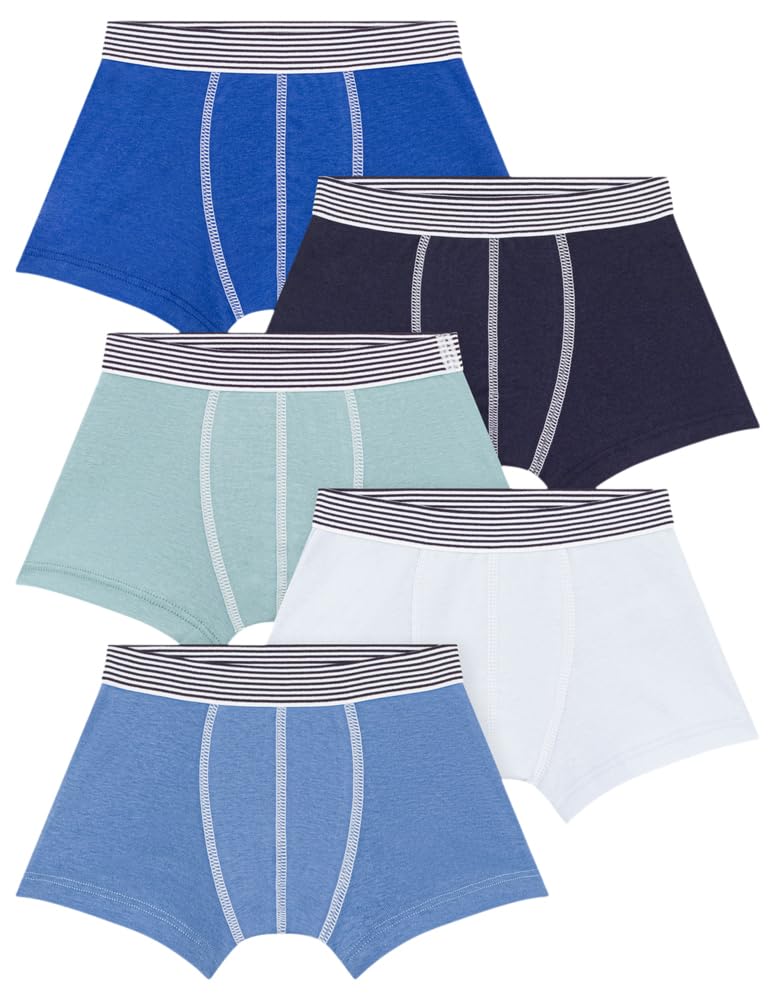 Pe Bateau Boxershorts für Kinder, aus Baumwolle, einfarbig, 14 Jahre, Variante 1