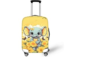 Elephant Suitcase Cover - Keep Your Luggage Protected and Stylish