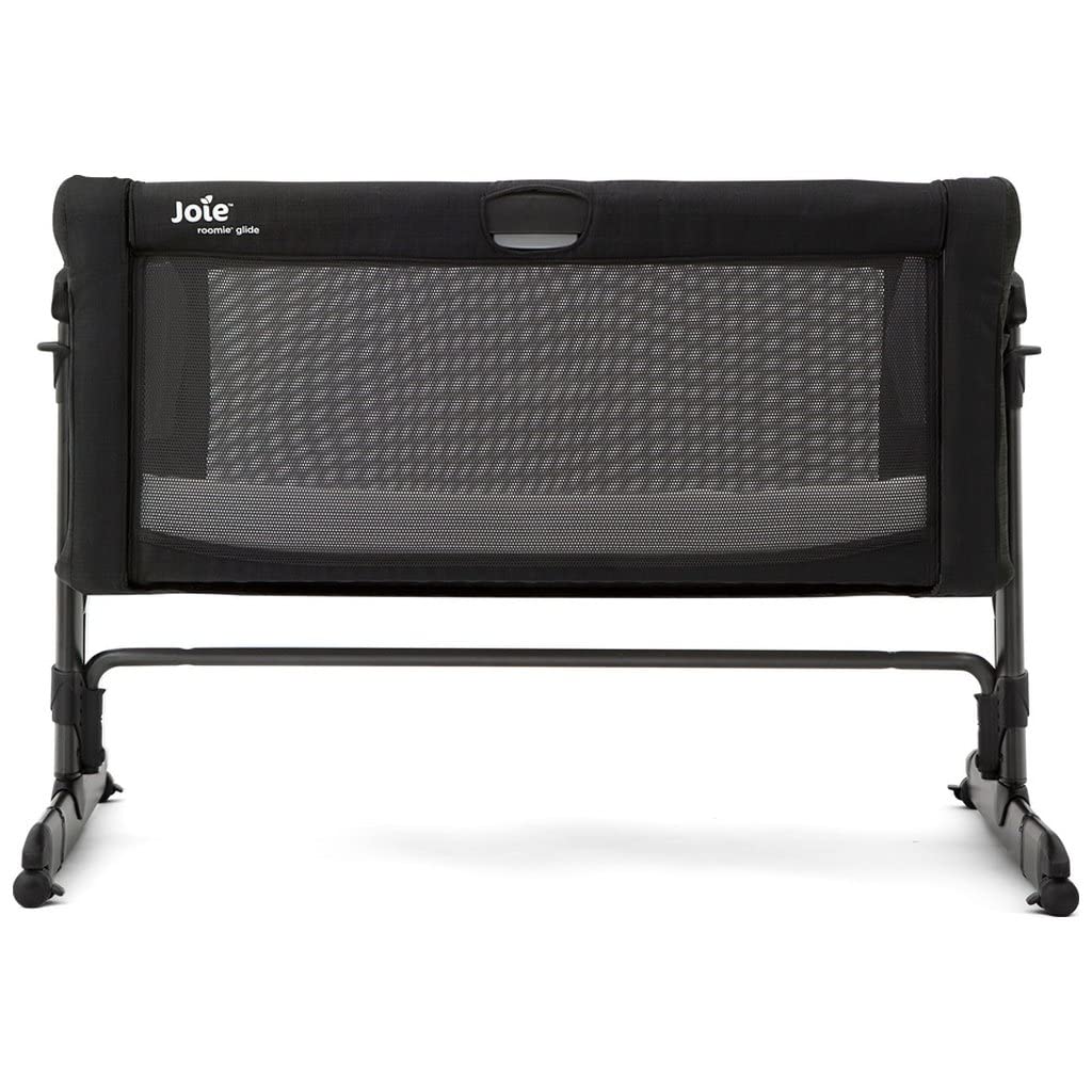Joie roomie™ glide culla fianco letto, lato apribile, movimento oscillante, inclinazione rilassante, altezza regolabile, borsa da viaggio – dalla nascita a 6 mesi (0–9 kg), shale