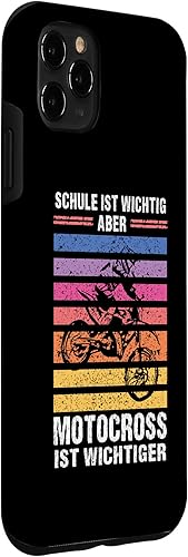 Miniatura 6 de iPhone 12 mini Schule ist wichtig aber motocross ist wichtier biker Case