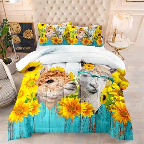 Couette 200X200 Alpaga De Tournesol