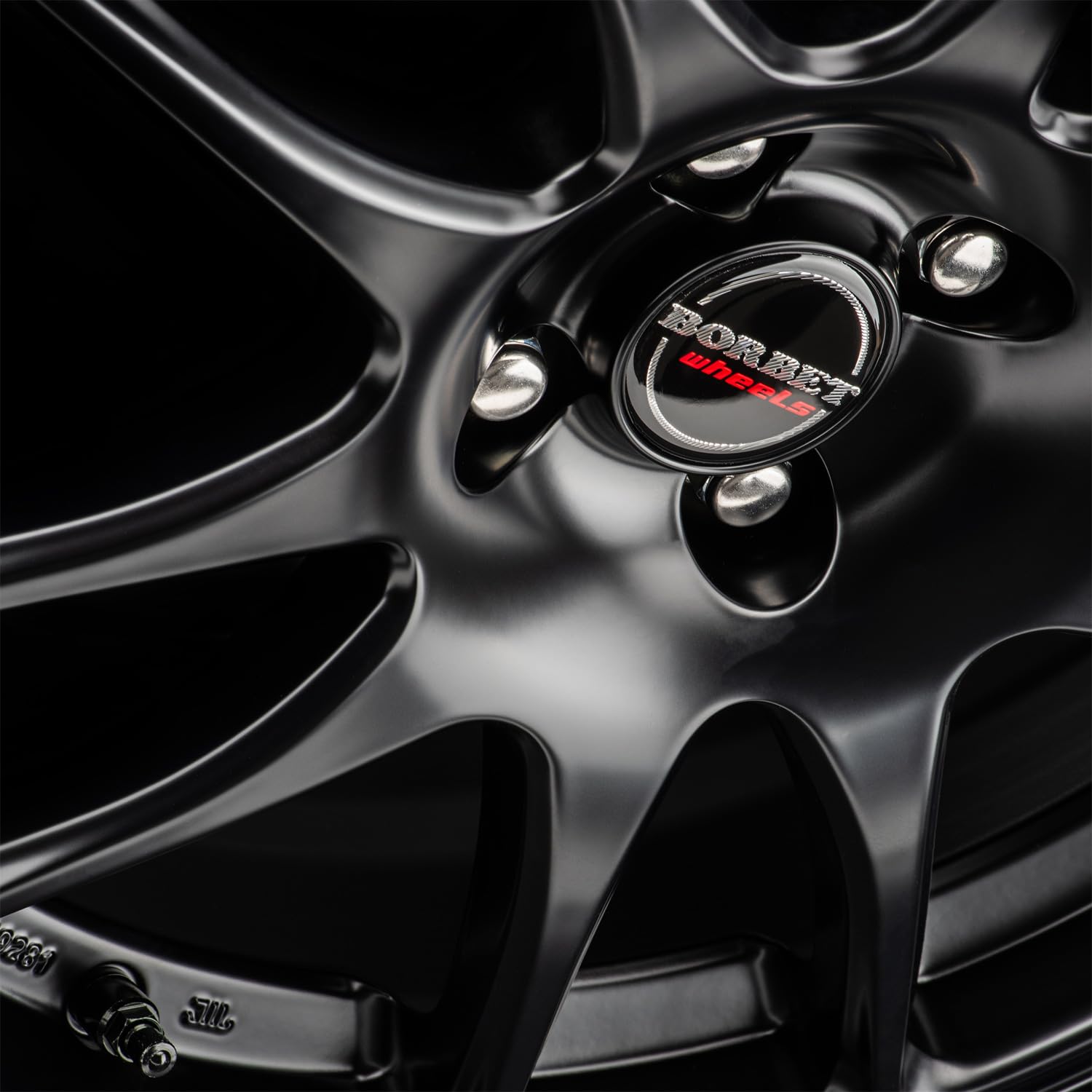 4x Borbet Felgen RS 7.0x17 ET35 4x100 black matt kompatibel mit Renault Captur Clio Grand Modus Mégane Scénic Zoe