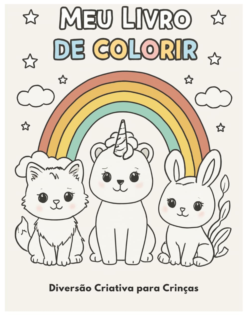 Meu Livro de Colorir: Diversão Criativa para Crianças