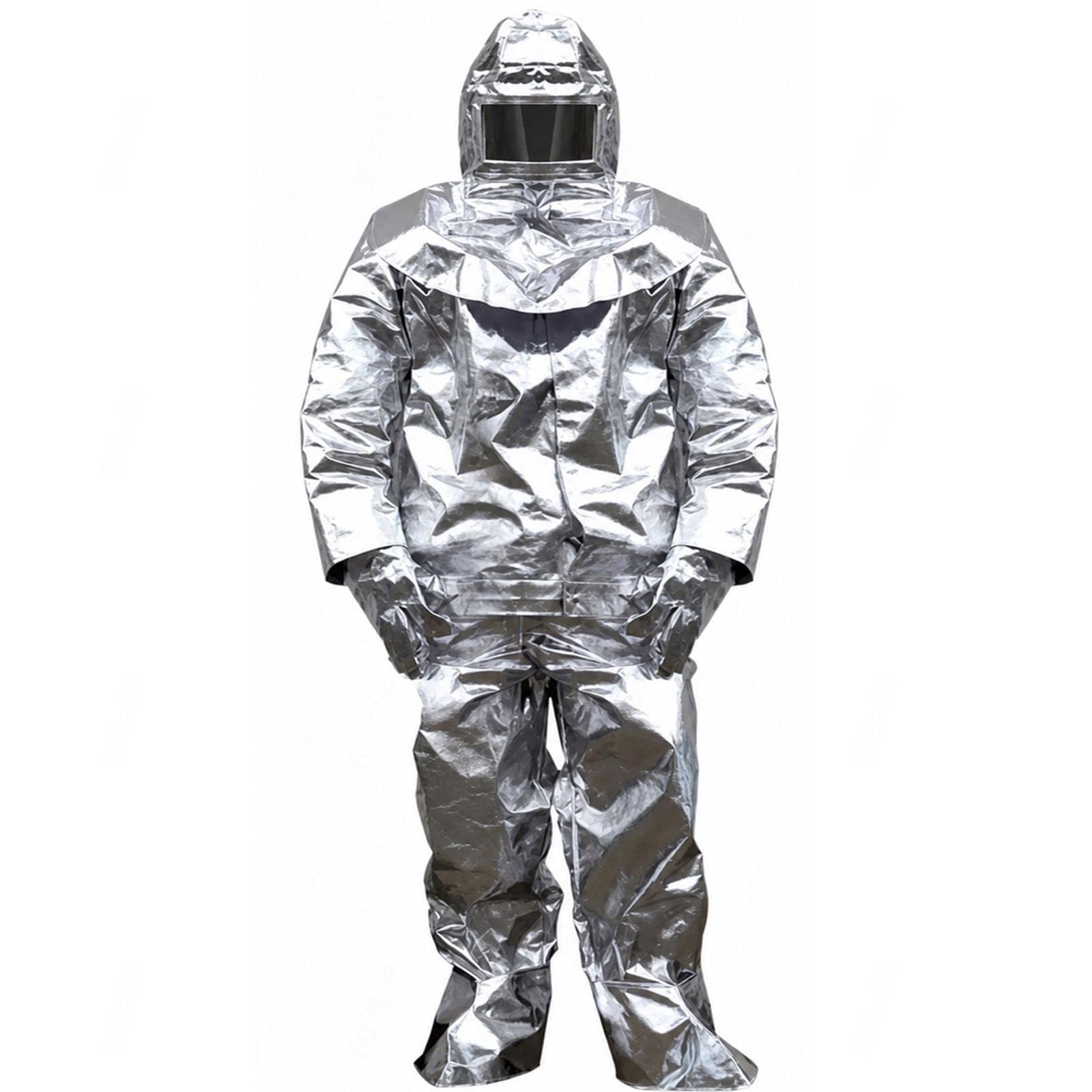 Ropa Trabajo Ignífuga, Uniforme Bombero Radiación Anti Térmica Fábrica Vidrio, Planta Química, Barco