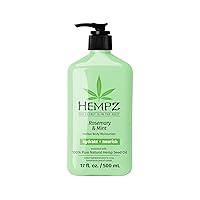 Vista 65 de Humectante para el cuerpo Hempz Herbal, coco/sandía fresca, 17 onzas