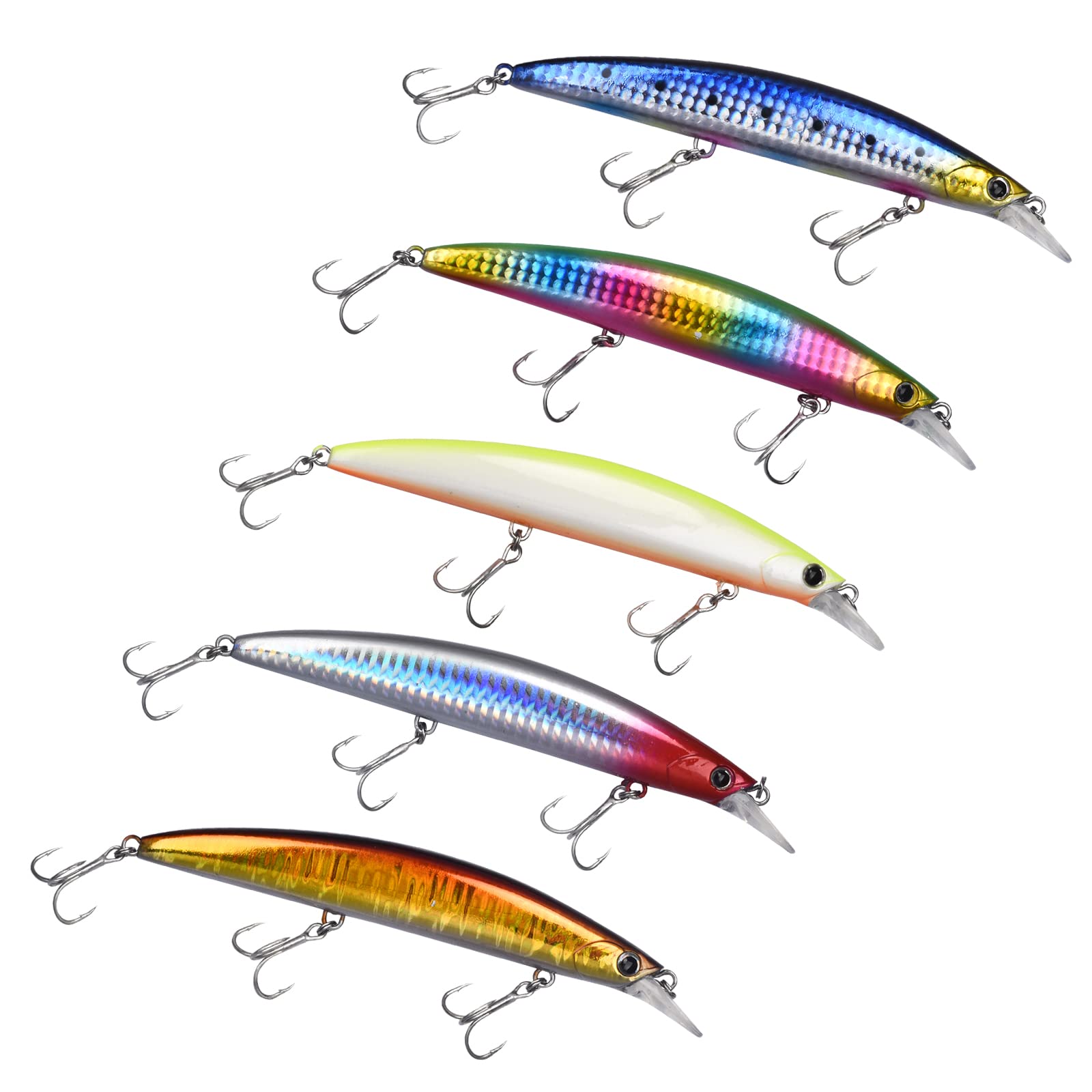 Amazon.co.jp: ColorGo ルアー フローティングミノー シーバス