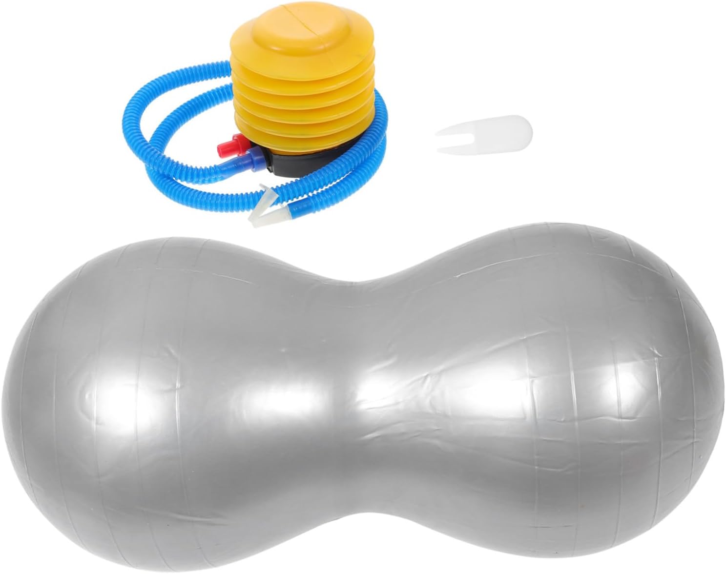 1set Peanut Shape Massage Ball Yoga Balls for Exercise Home Gym Thicken PVC