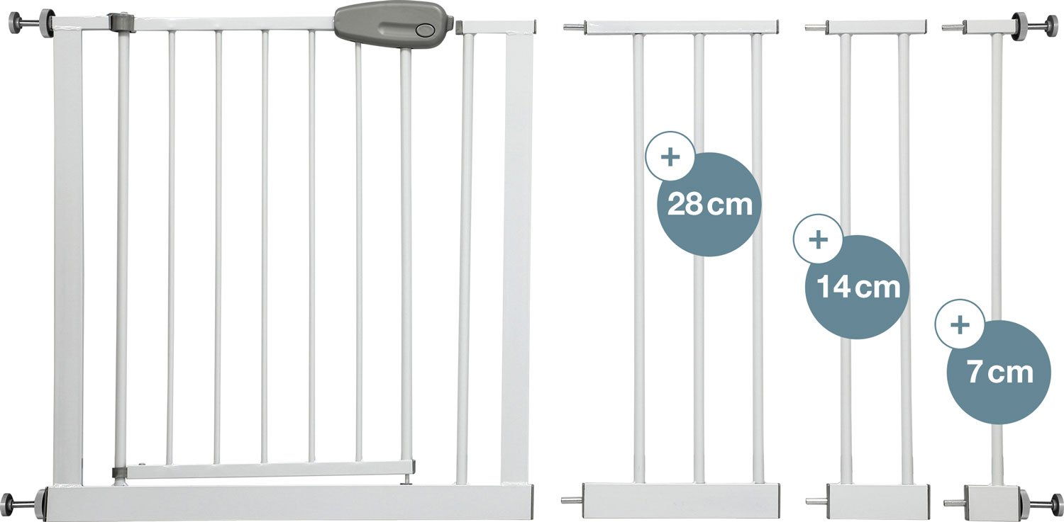 Prolunga Megane 28 cm per Cancelletto di Sicurezza Bianco/Grigio
