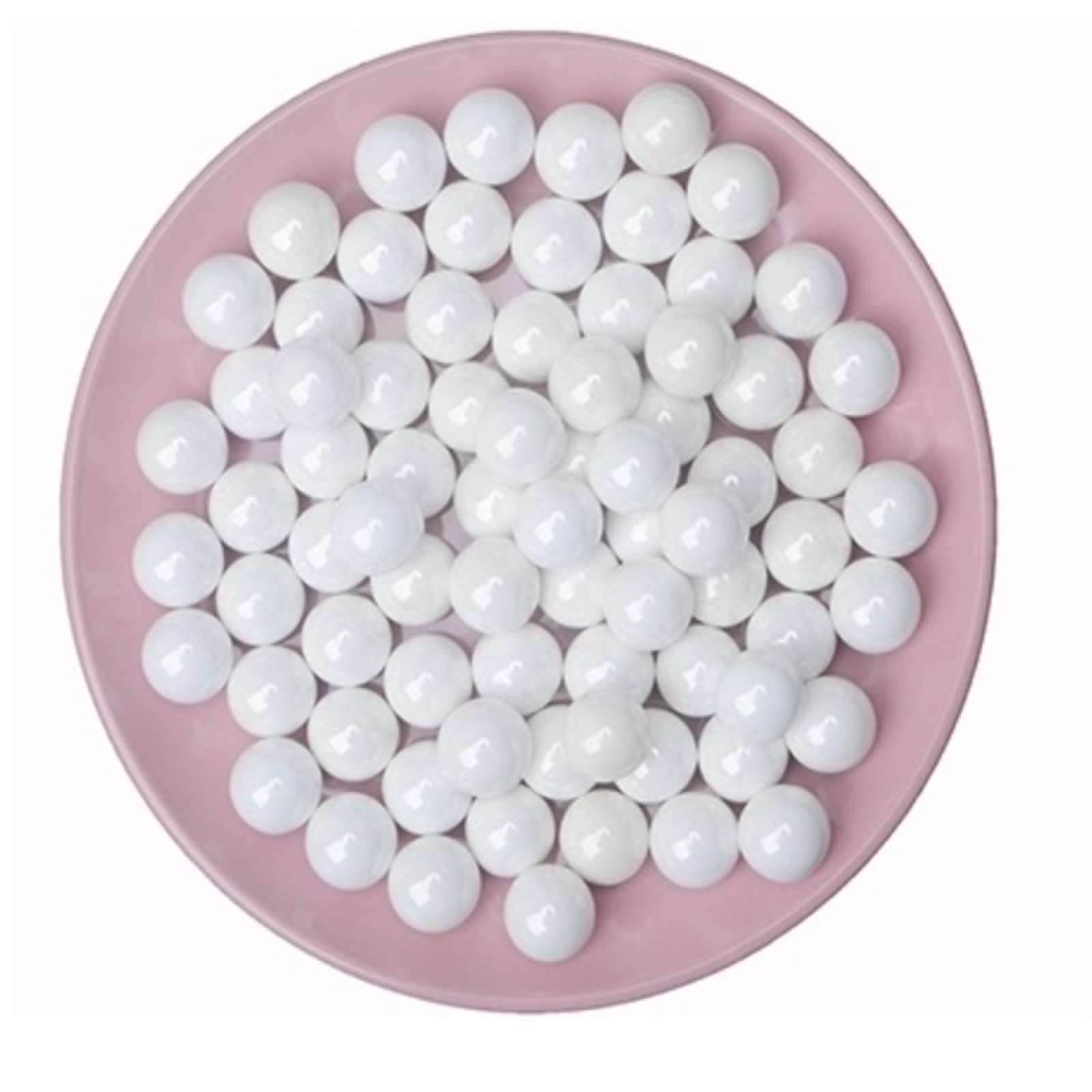 ZRO2 Zirkonia-Keramikkugel, Durchmesser: 8,5 mm, Lagerkugel, G5-Hochpräzisions-Keramikkugel, Kugel, Hochpräzisions-Schleifkugel,8,5 mm [40 Stück]