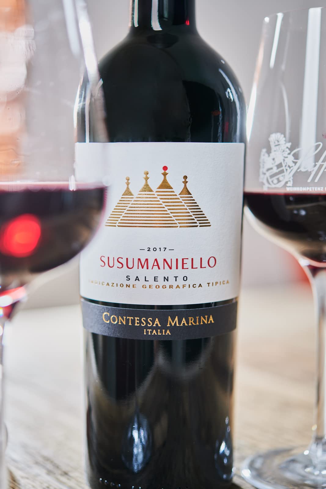 Susumaniello Salento IGT "Contessa Marina" Rotwein Apulien trocken (6 x 0.75l)