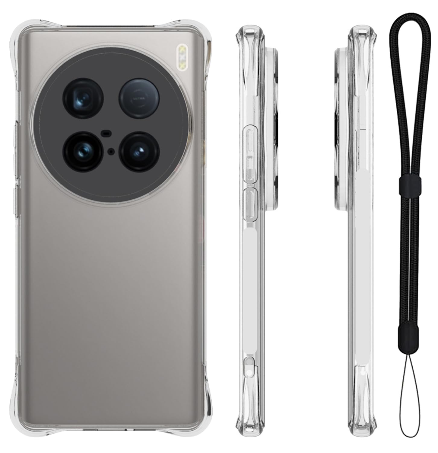 Amazon.co.jp: For Vivo X100 Ultra 5G ケース 耐衝撃 TPU素材製護