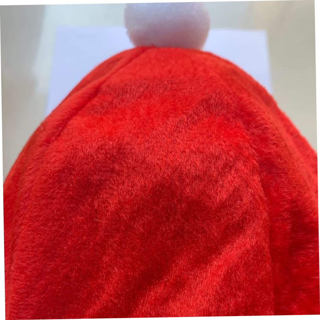 PACKOVE Weihnachtsgürtelmütze Cosplay Kostümzubehör Catering Kochmütze Weihnachts Party Hut für Erwachsene Männer Frauen Lustige Kugelkappe Festliche Mütze für Weihnachtsfeiern und Festival Partys