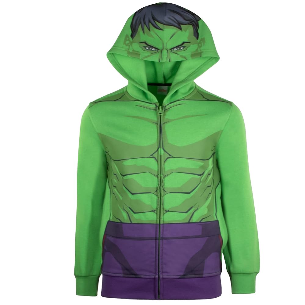 MARVEL - 服suke Amazon.com: Marvel Avengers Boys Zip-Up Hooded Cosplay