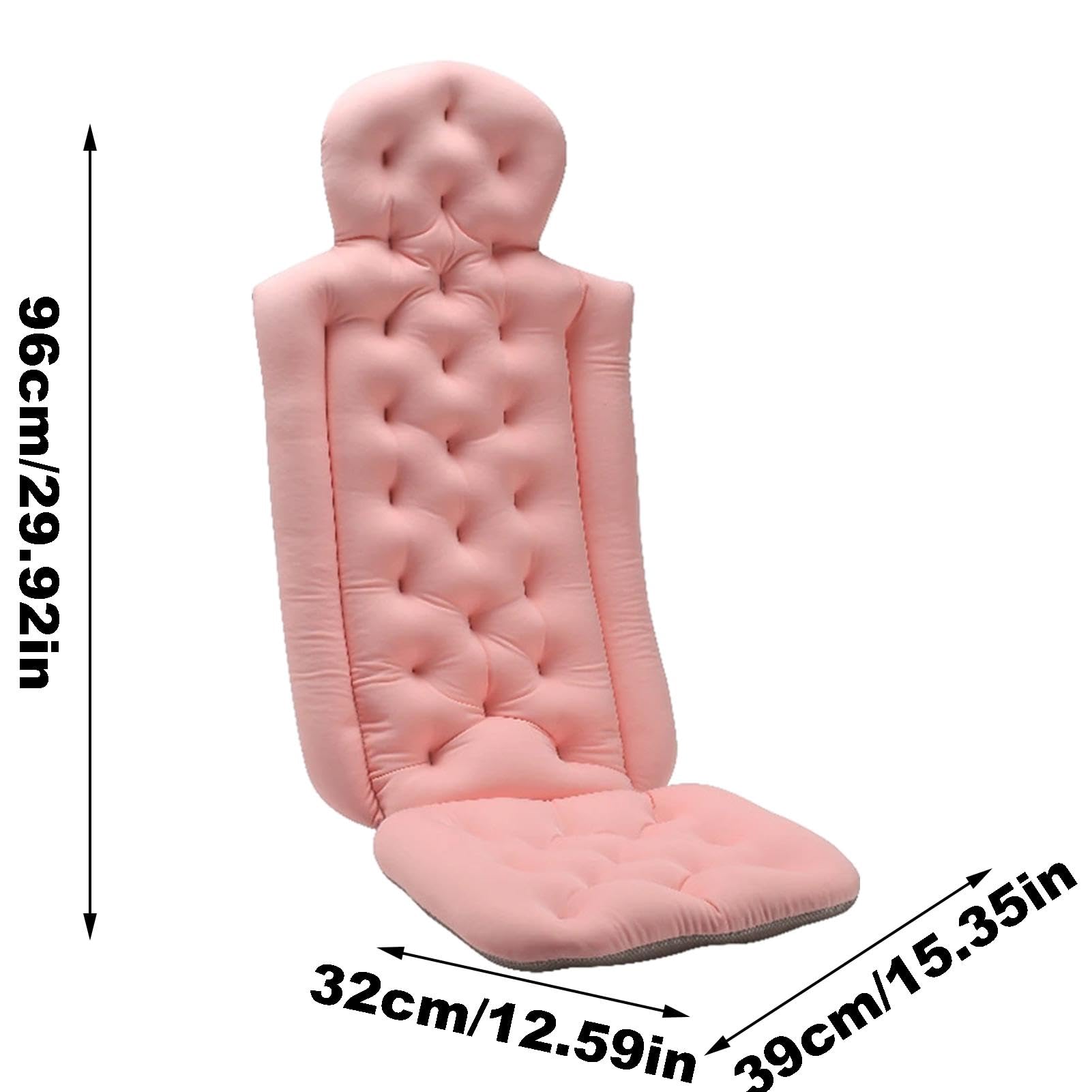 Almohada de baño de Cuerpo Completo, cojín de baño para bañera