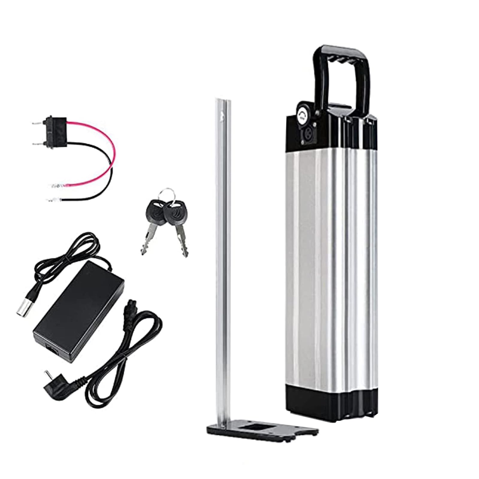 SSCYHT 36V 48V E-Bike Battery 10Ah 15Ah 20Ah Lithium Li-ion Pedelec Battery Pack with Charger for 100W 250W 500W 750W 1000W Electric Folding Bike Mountain Bicycle Motor Kits