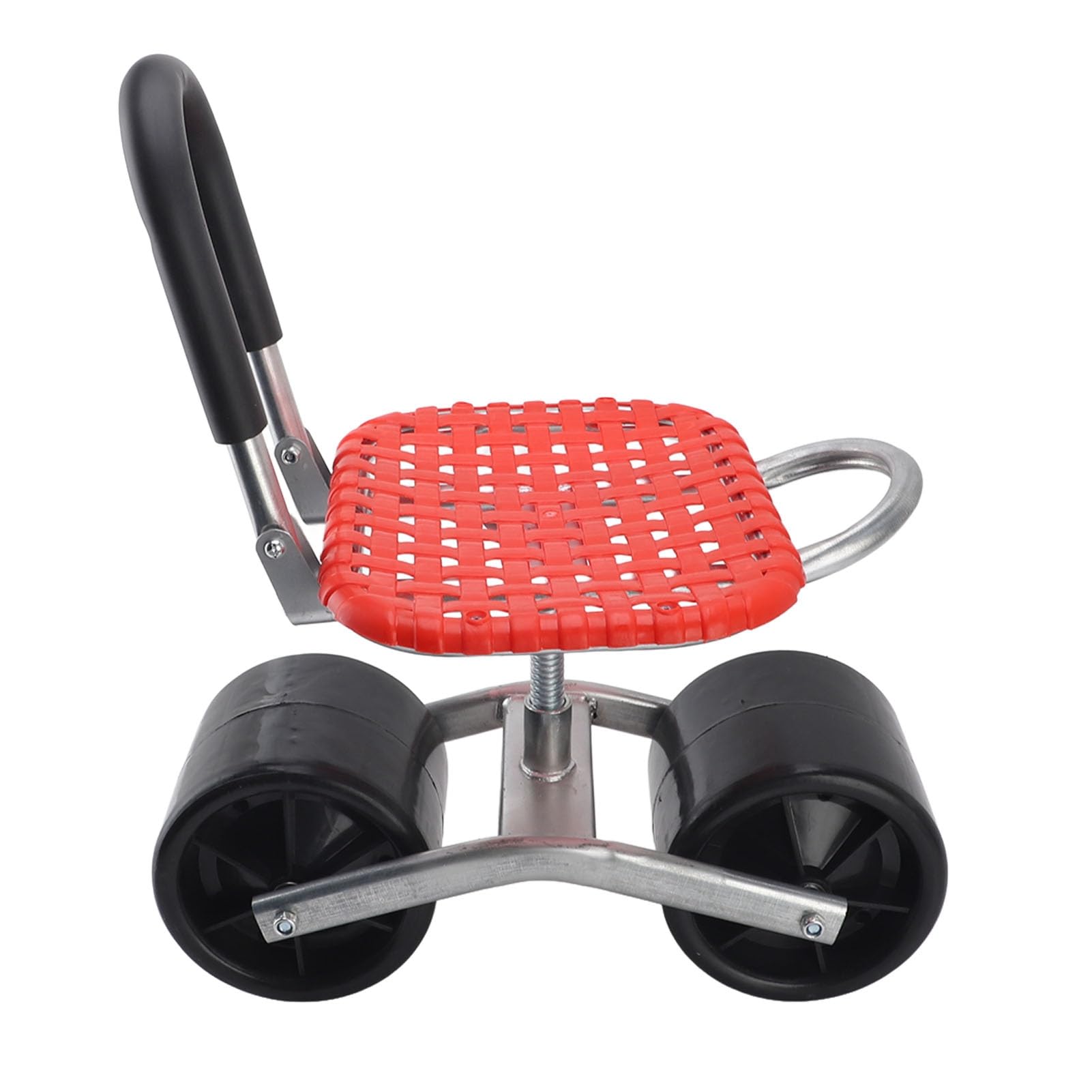 Siège de Jardin Roulant et Pivotant à 360° Hauteur Réglable | Chariot de Jardin Roulant avec une Hauteur Réglable de 22 à 35 cm pour Potager et Champ de Plantation