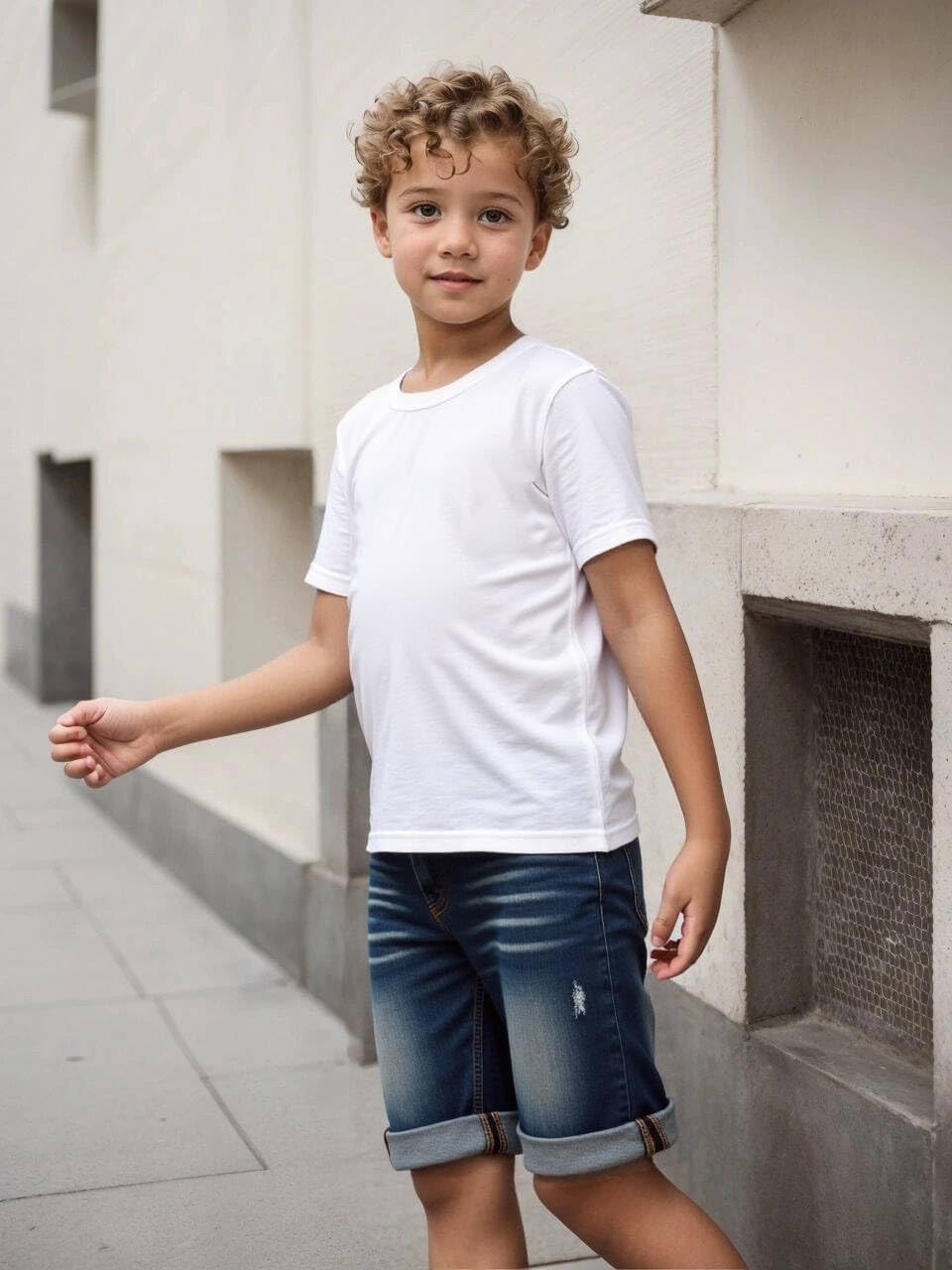 Family Feeling Boys Short Sleeve Crewneck Kids T-Shirts Top Girls Tee - Image 2