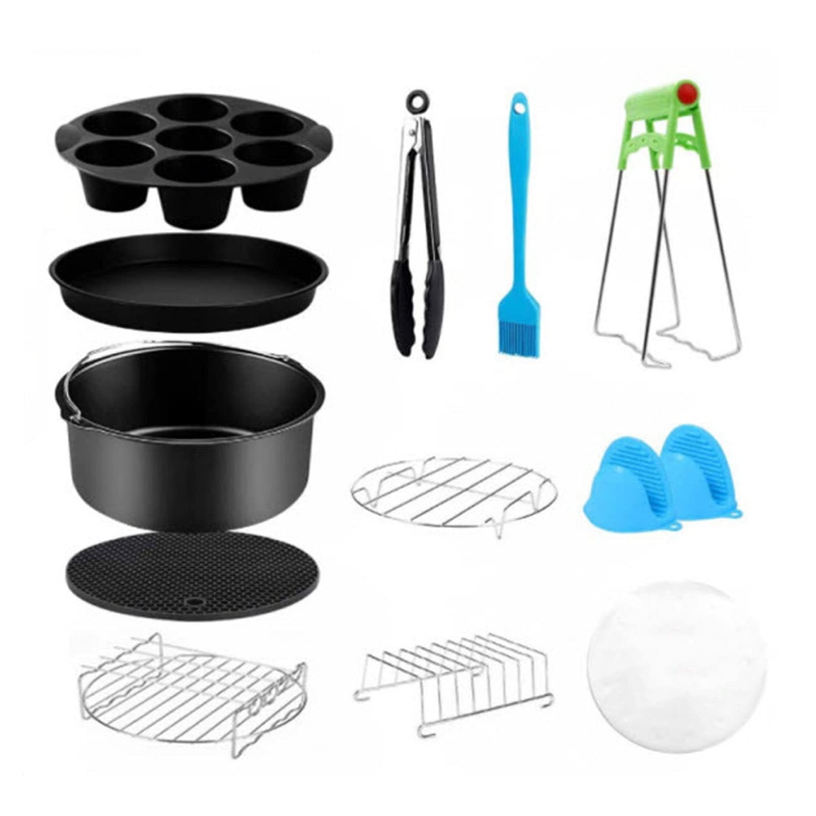 Accessoires pour friteuse à air parfaits pour réussir vos dim sum et légumes vapeur en famille