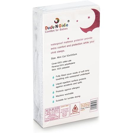 Dudu N Girlie Matratzenschoner Für Babybett - Wasserdicht & Atmungsaktiv
