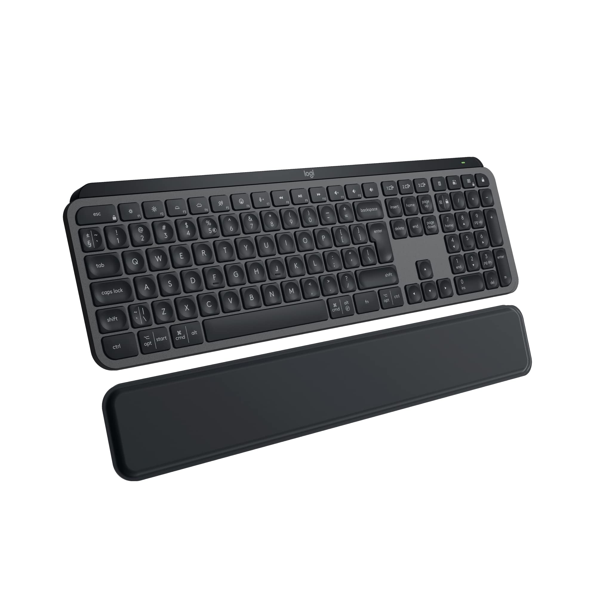 Logitech MX Keys S PLUS Bezprzewodowa klawiatura - PAN QWERTY