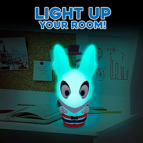 Miniatura 4 de My Hero Academia Izuku Midoriya Deku - Lámpara coleccionable de silicona blanda  Luz nocturna táctil ajustable inalámbrica para niños con control de