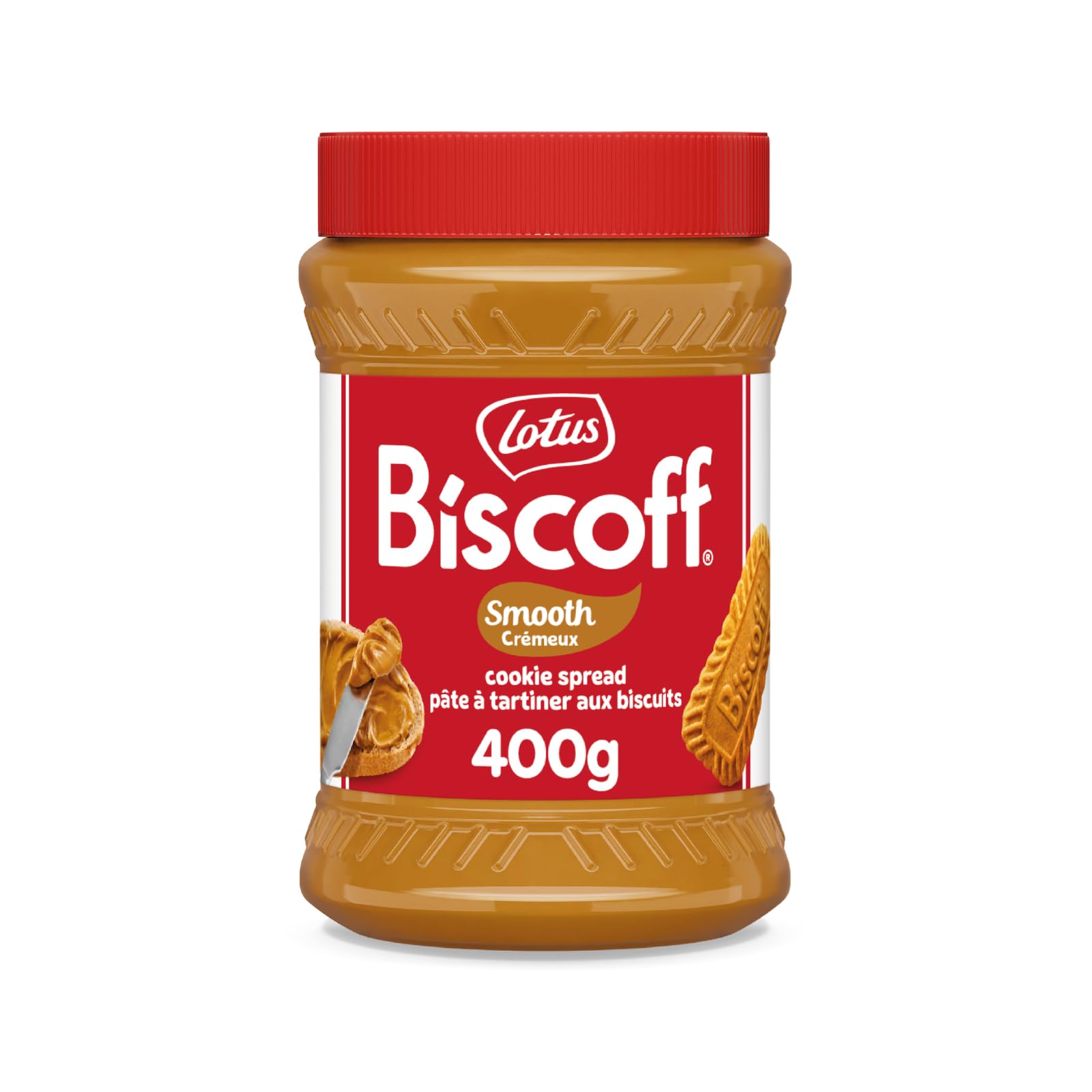 Lotus Biscoff - Sweet Spread - Smooth - 400g - Pack of 1