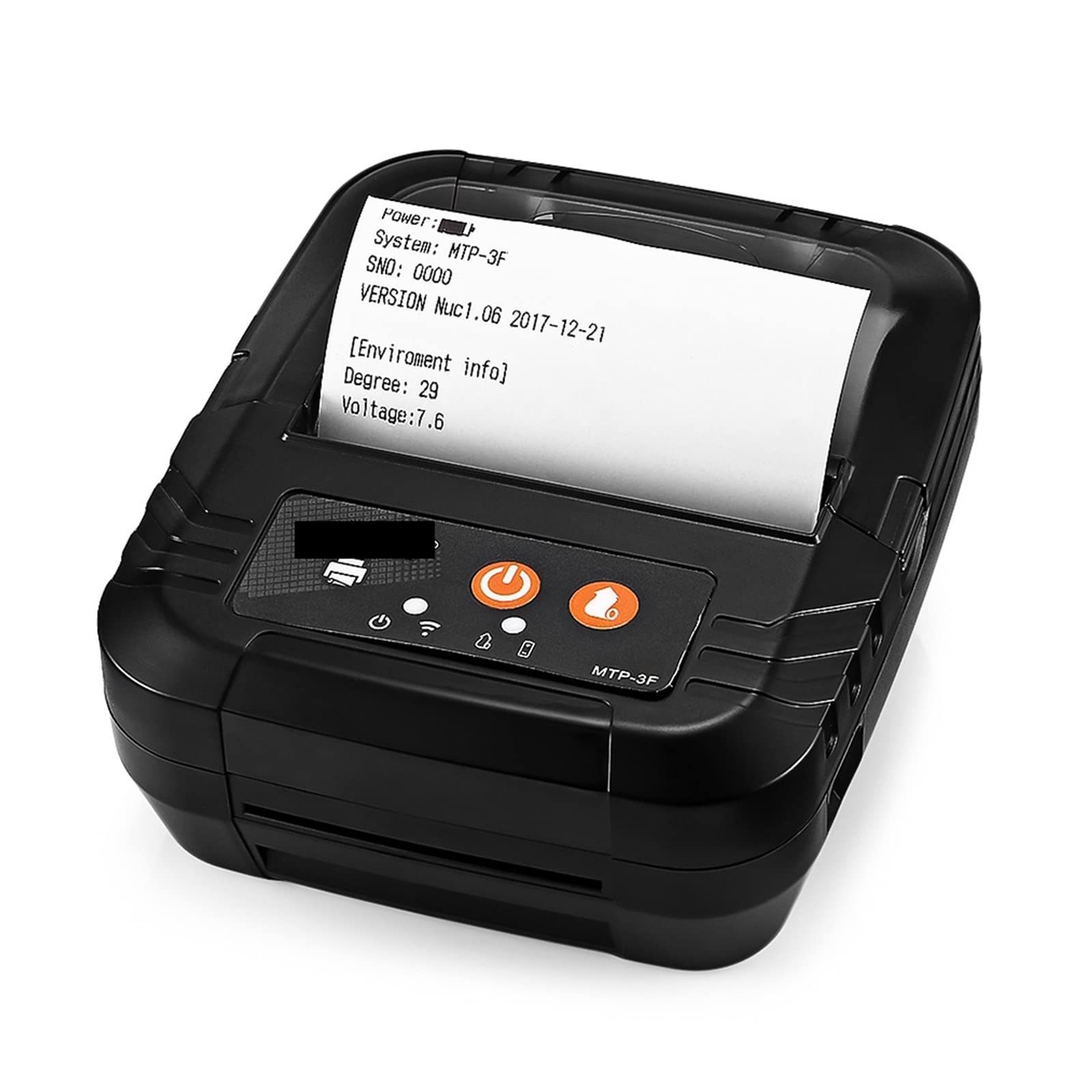 Stampante for ricevute portatile wireless da 80 mm, mini 3 pollici