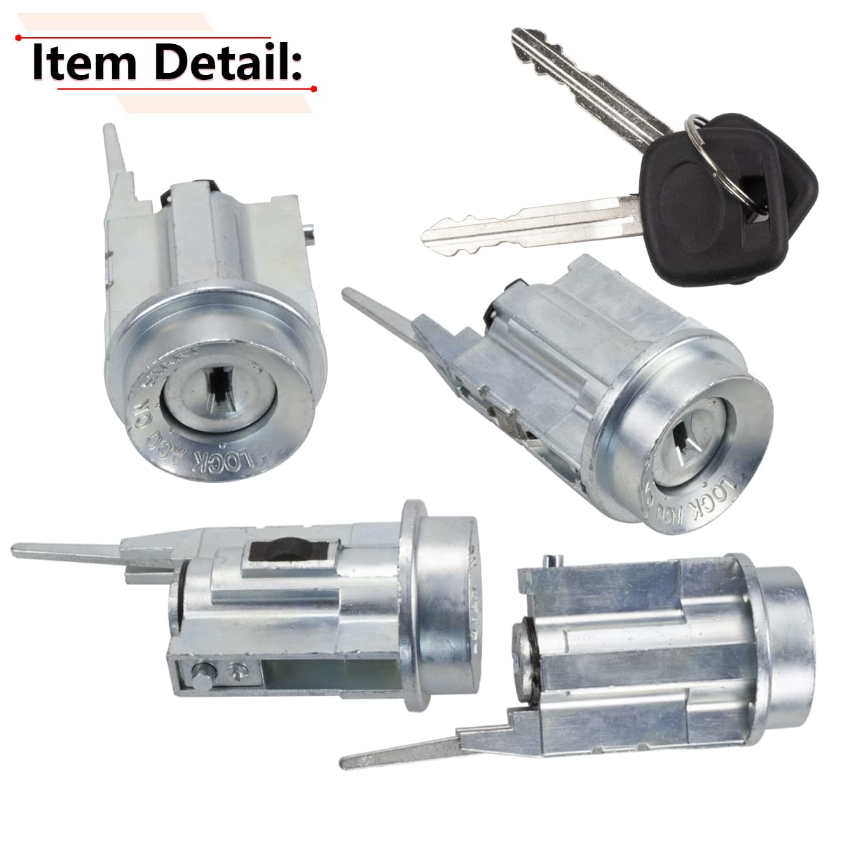 Amazon.com: RLB-HILON Ignition Lock Cylinder with Key for 69057