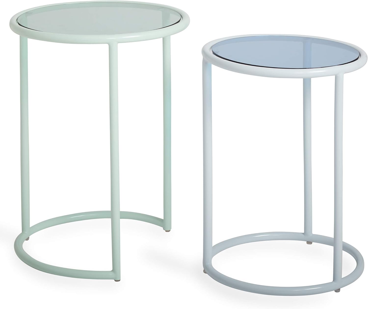 Amazon.com: Now House by Jonathan Adler Vally Nesting Side Tables Set ...