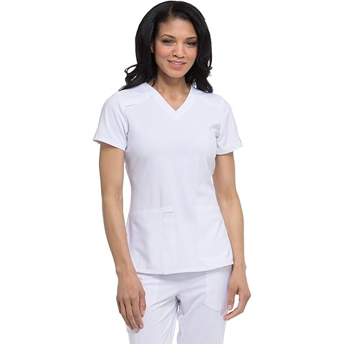 Dickies EDS Essentials Women Scrubs Top V-Neck DK615