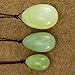 Jeoxi Gems 3 Pieces Set Xiuyan Jade Eggs for Women Exercise Handmade Natural Jade Eggs Set Exercise Balls