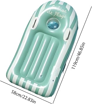 Swim Board Floating Inflatable Lightweight Board with Handle