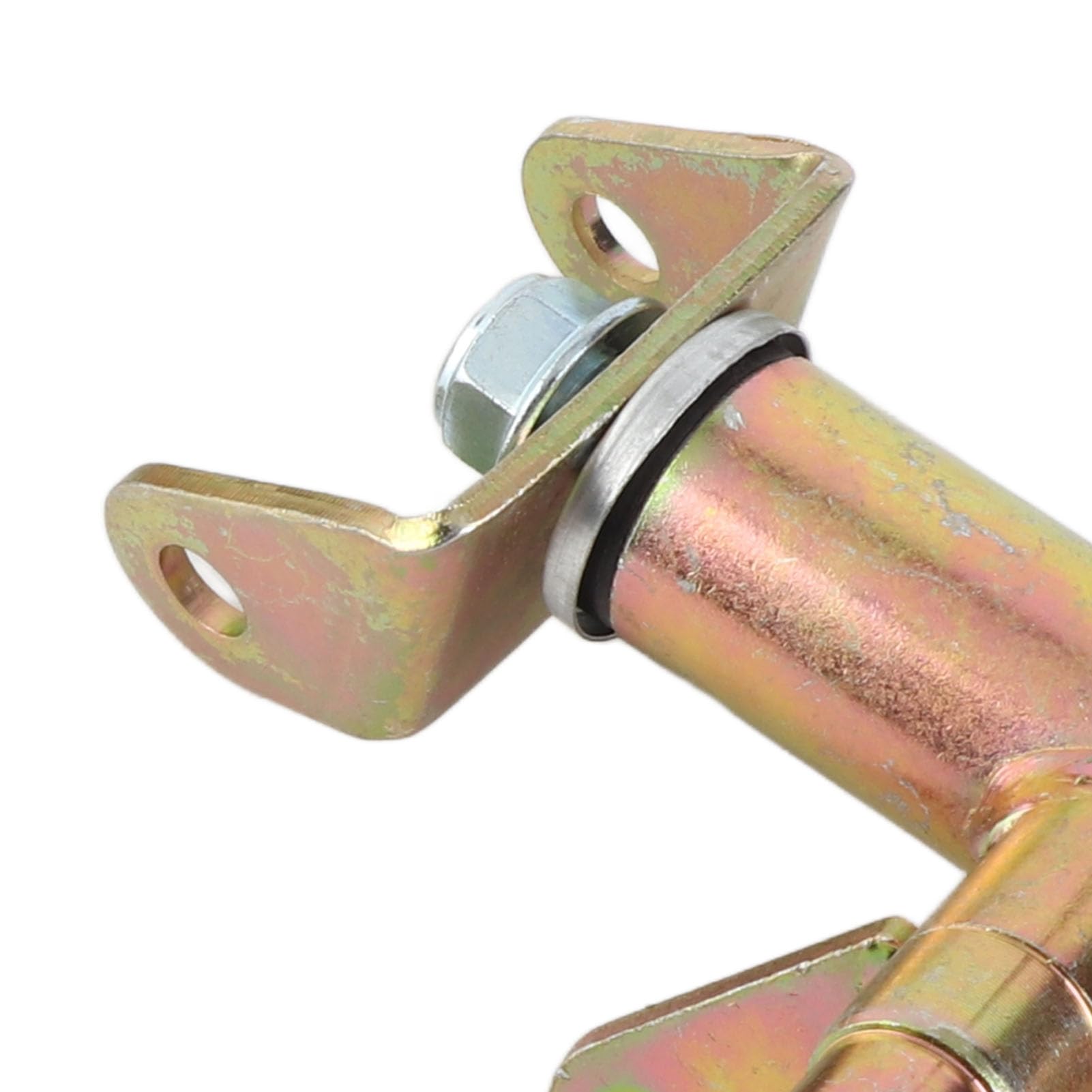 RiToEasysports 17 Mm Achsschenkel-Spindel, Vordere Achsschenkel-Spindel, Metalllegierung, 1 Paar Wärmebehandelt, 3 Bolzen, Links und Rechts, für Trommelbremse, ATV, Go-Kart, 50 Bis 150