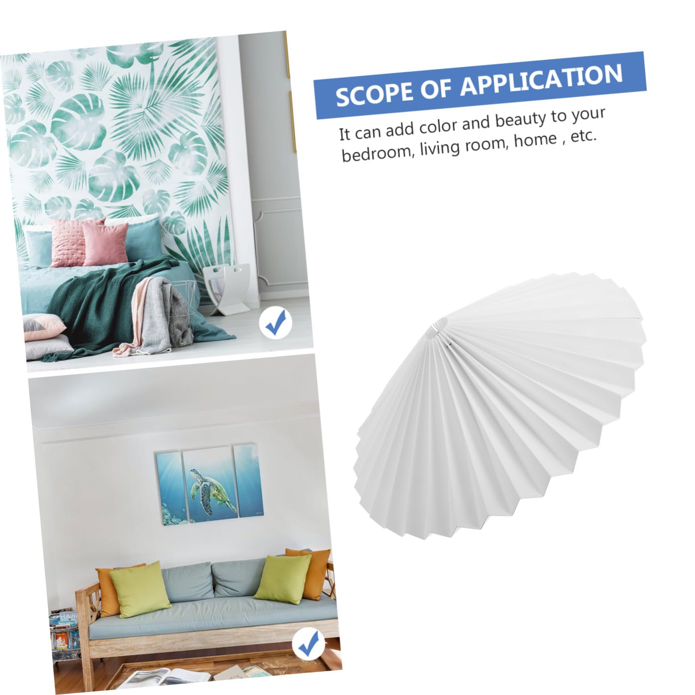 DOITOOL 4pezzi Sospesa Origami Per Decorazione e Festper Lampadari e Illuminazione