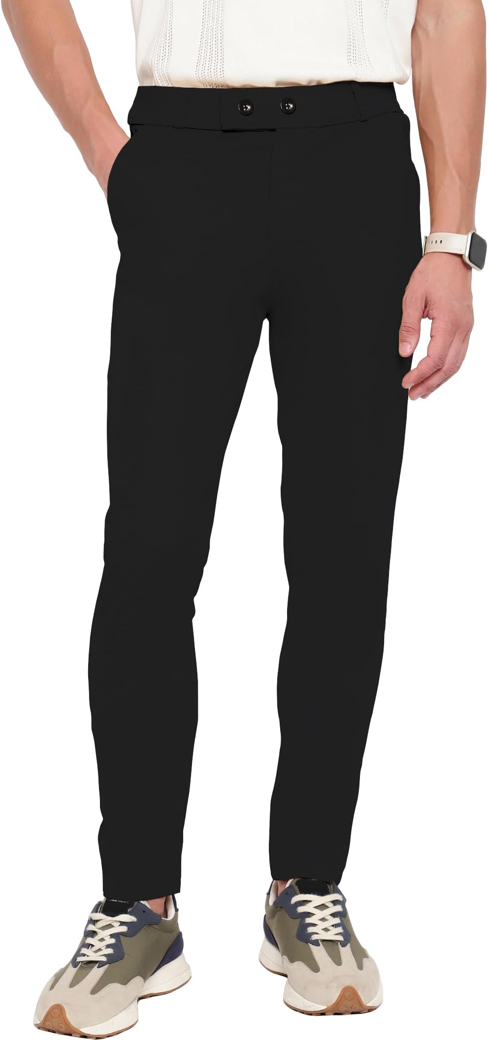 Men's Trouser II Men's Regular Casual Pants II Men's Regular Fit Casual Trouser (Trousers-121)