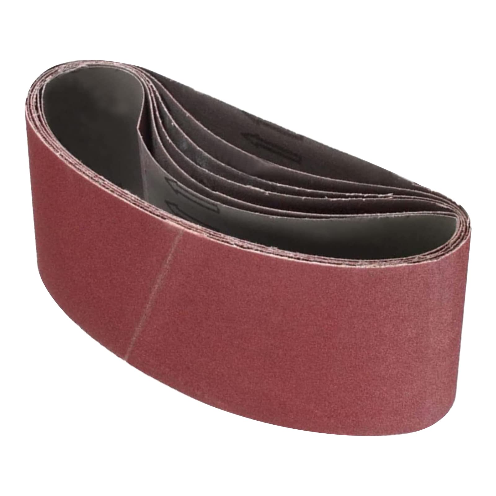 10 PCS Aluminum Oxide Sanding Belts 100 X 915mm Each 1 of 40/60/80/100/120/240/400/600/800/1000 Assorted Grits for Belt Sander, Woodworking Metal Polishing