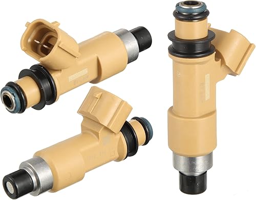 Miniatura 4 de X AUTOHAUX 4 piezas de repuesto de boquilla de inyector de combustible 16611-AA680 para Subaru Forester Impreza 2.5L 2005-2010 para Subaru Outback