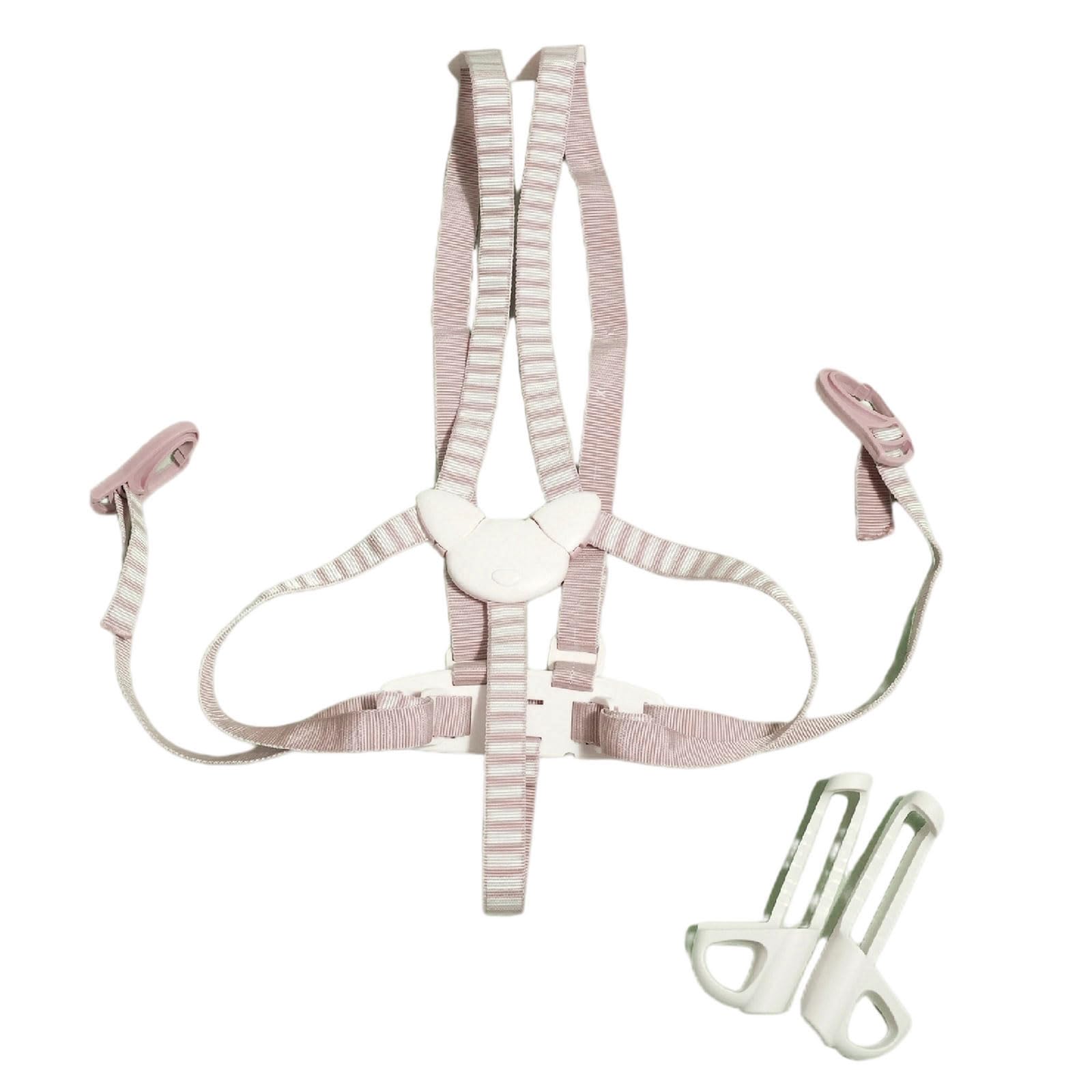 Arnés ajustable para sillas altas modelo dedicado, tela de nailon suave, ajuste seguro para niños pequeños