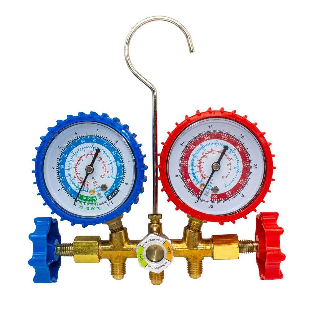 Todoelectrico manomètre avec manomètres pour climatisation R32 et R410
