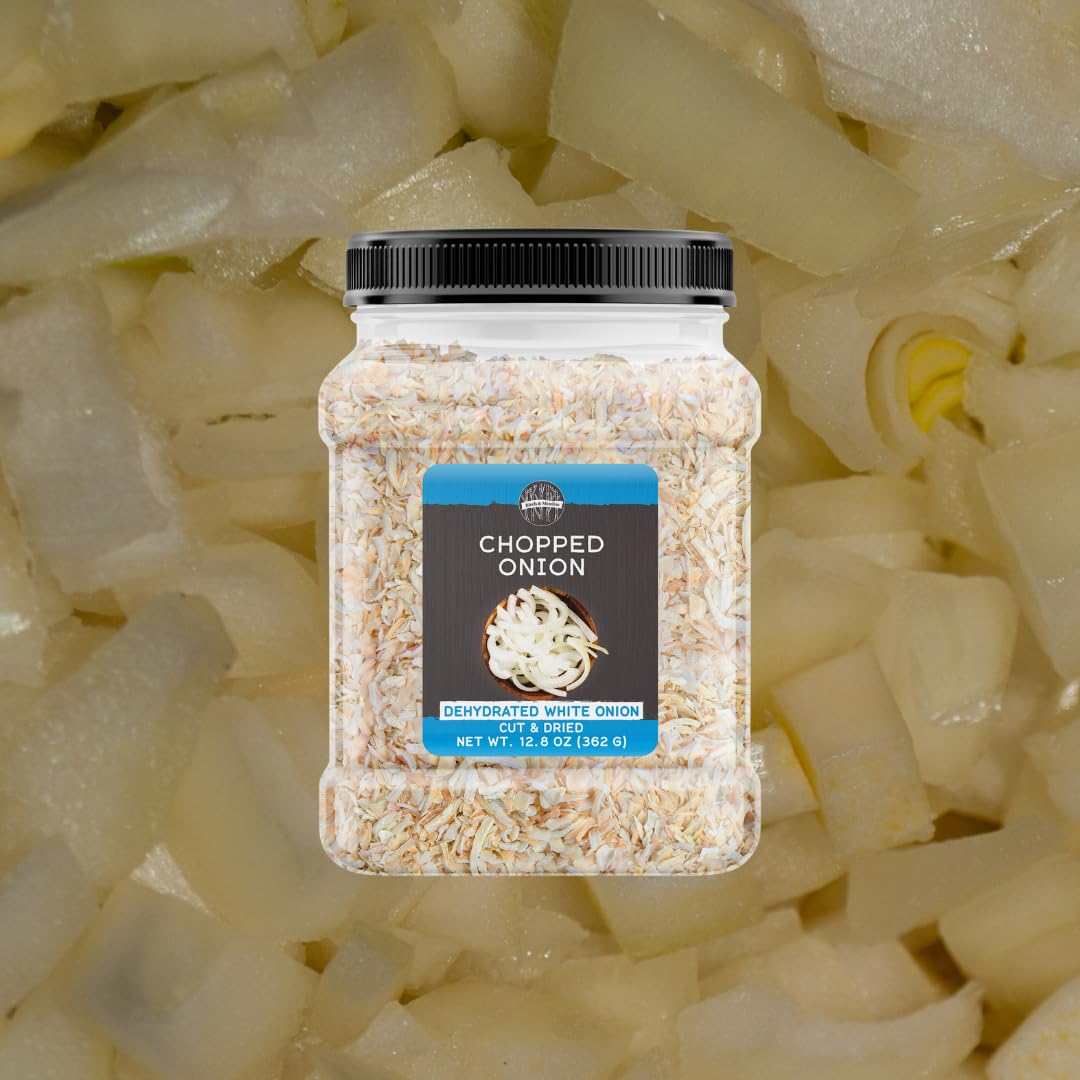 Birch & Meadow Chopped Onions, 12.8 oz, Cut & Dried, Soups & Casseroles, Versatile Ingredient