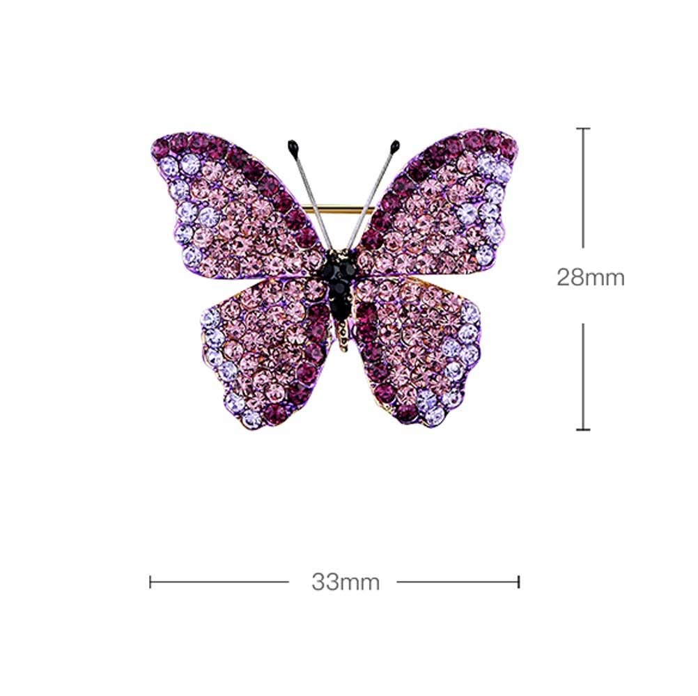 Schmetterling brosche Anzug weibliche Corsage pin Kleidung zubehör Jacke Wilde atmosphäre Mode