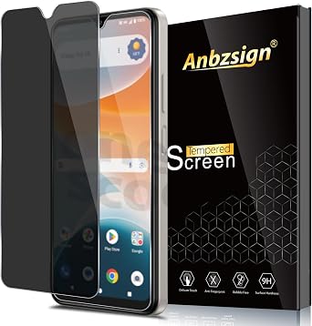 2 Pack for Cricket Icon Pro 2026 6.75-inch / AT&T Motivate Pro 2 5G Privacy Tempered Glass Screen Protecto, 9H Anti Spy Private Film, Anti-Scratch, Case Friendly