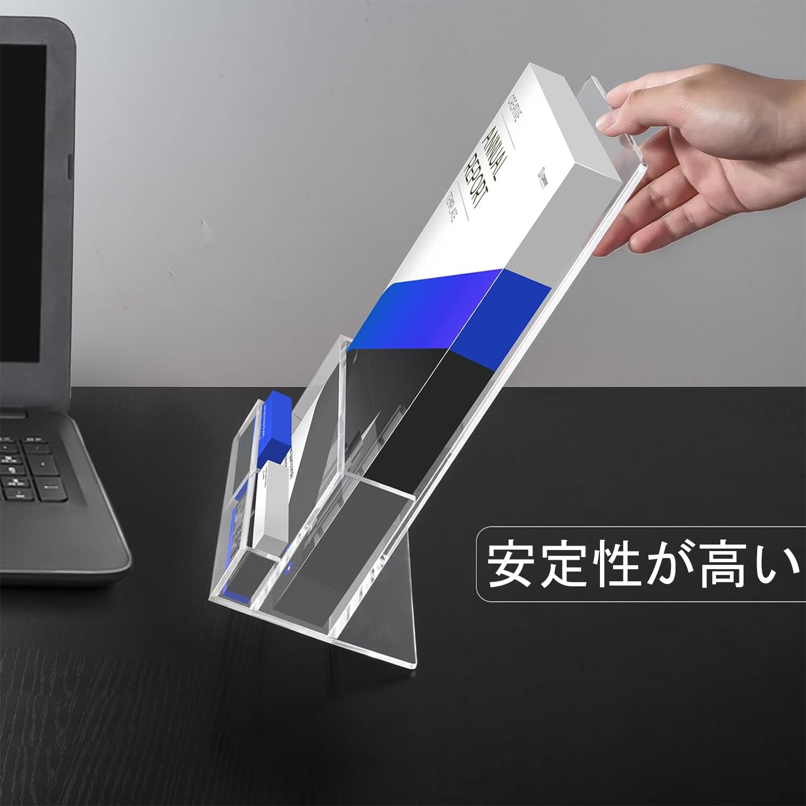 Amazon.co.jp: XMSSAA アクリル カタログ・POP広告スタンド 名刺