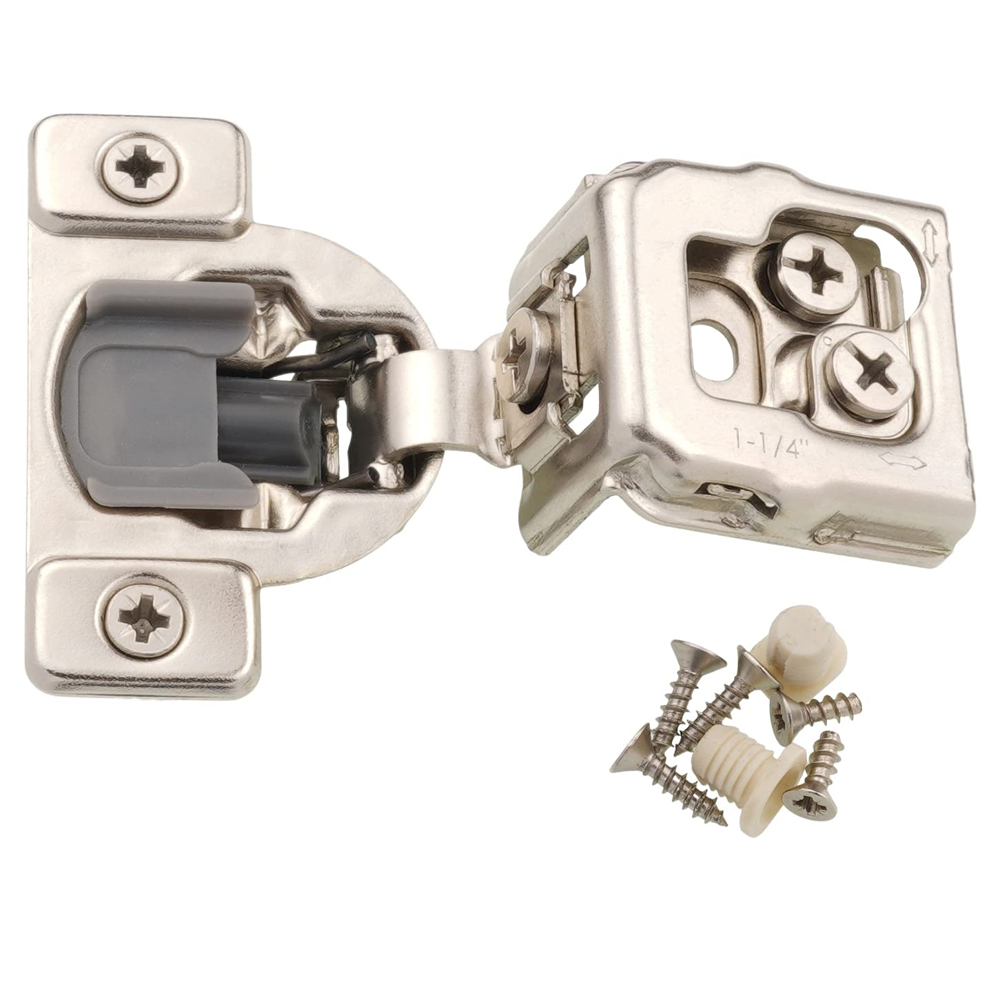 Buy DecoBasics 2 Pack 11/4" Overlay Soft Close Hinges for