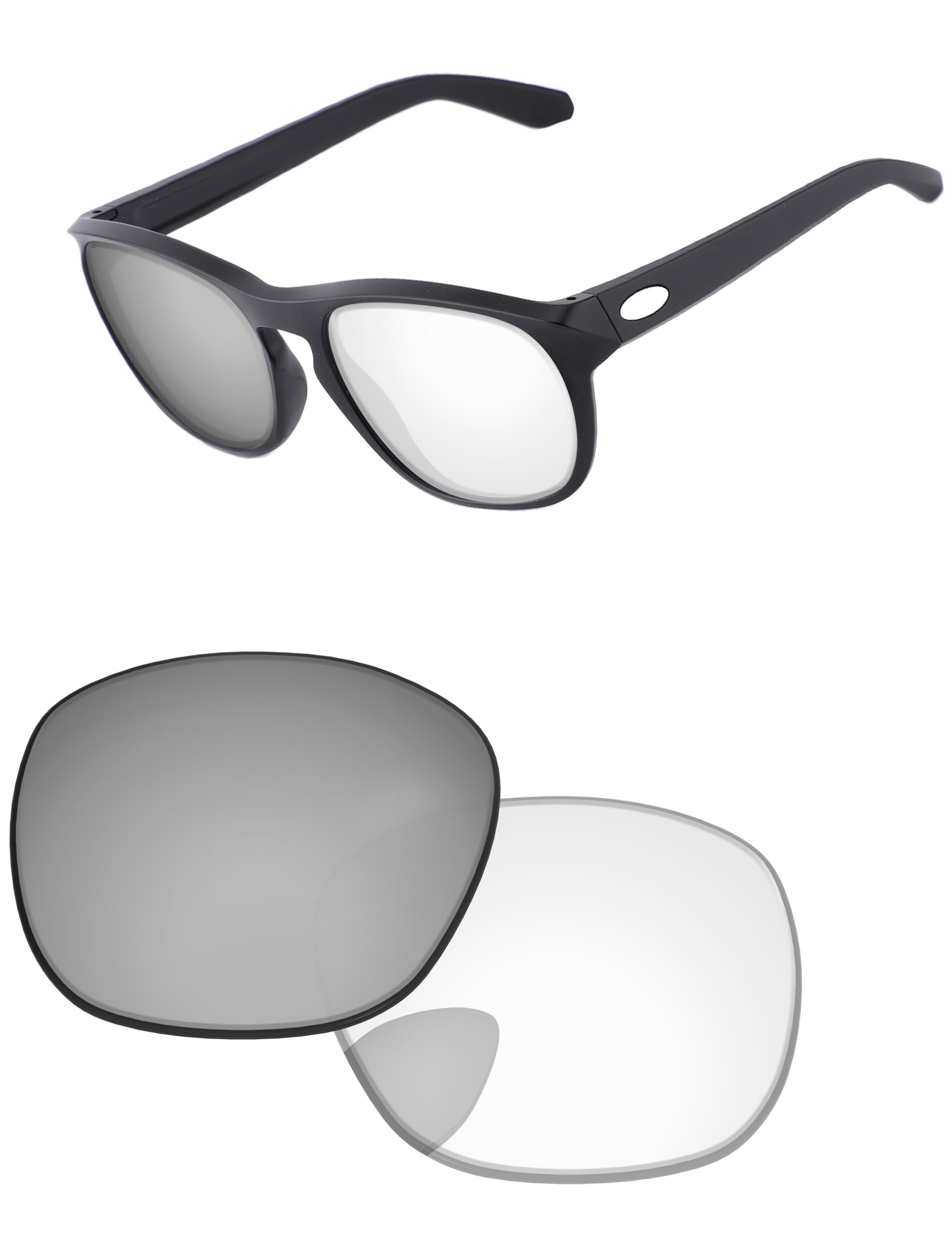 Replacement Lenses for Oakley Manorburn OO9479 56mm Sunglass - Precision Fit, UV Block &amp; Impact Resistant