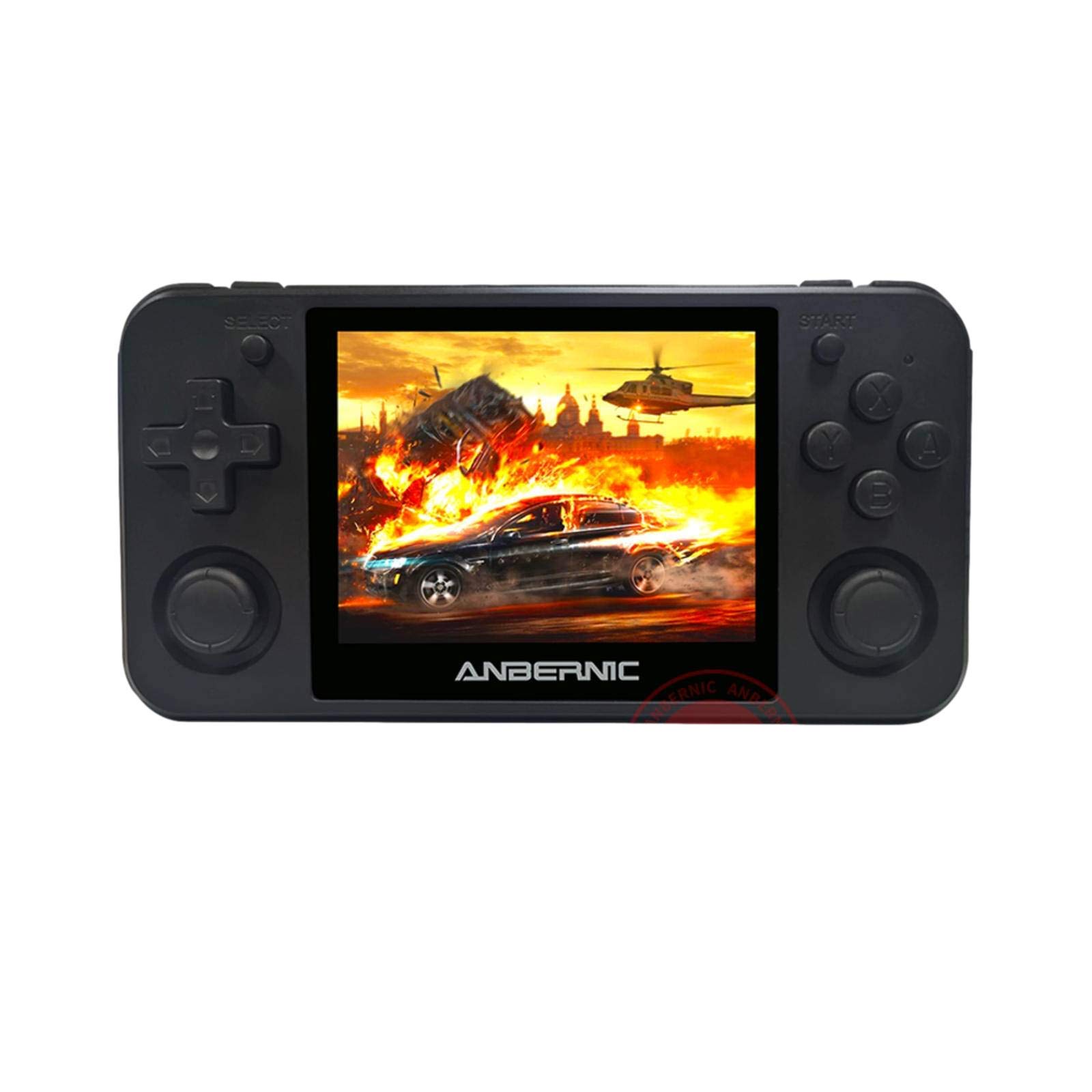 NEW RG350 P I P S Retro Games350 Videogames Upgradegameconsoleps1game64bitopendingux2500+gamesrg350 M H D M I I P S